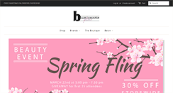 Desktop Screenshot of beautyconnectionplus.com
